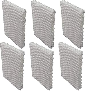 HASMX 6-Pack HWF100 Humidifier Filters Replacement for Holmes HWF100 HWF-100, 7-9/16