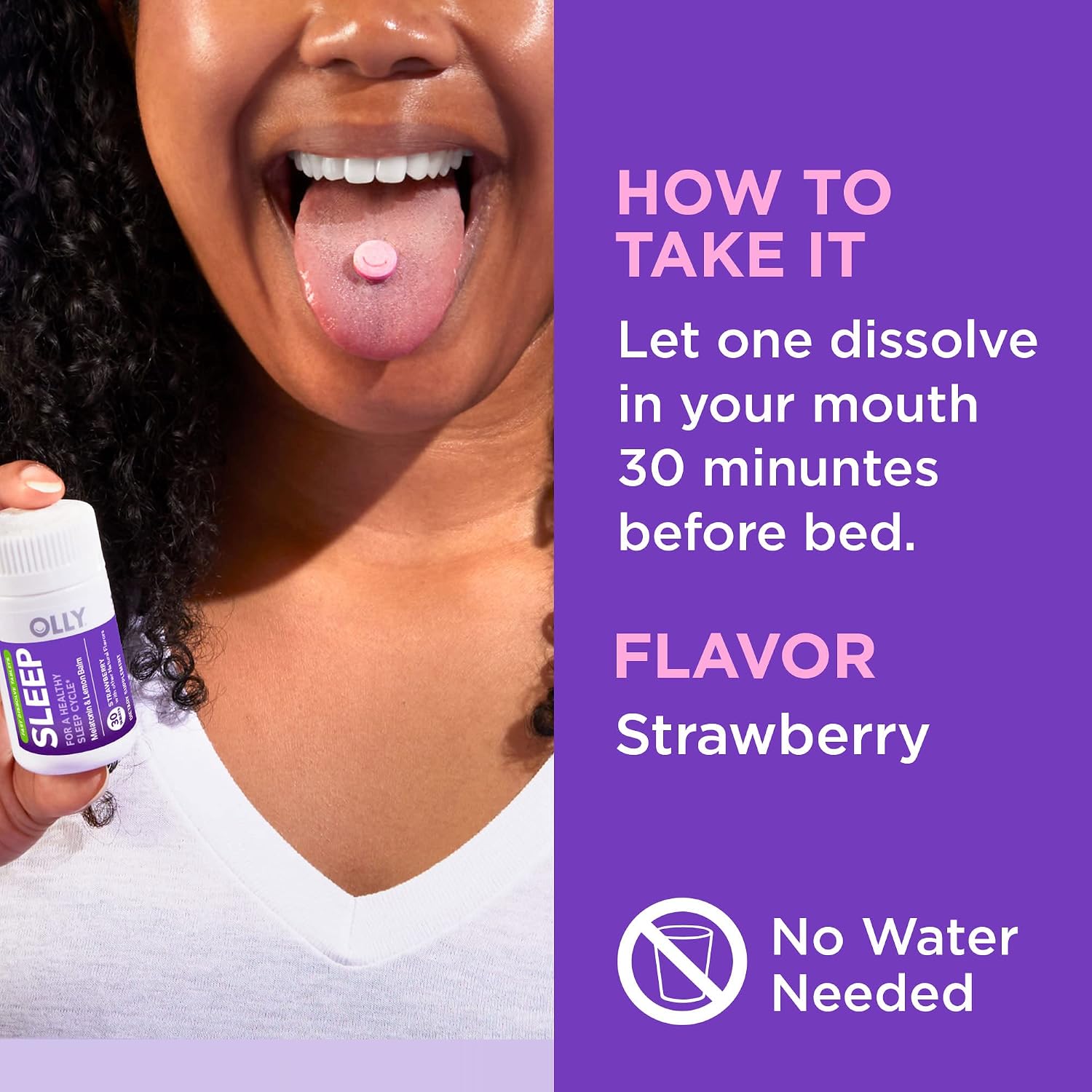 OLLY Sleep Fast Dissolve Tablets