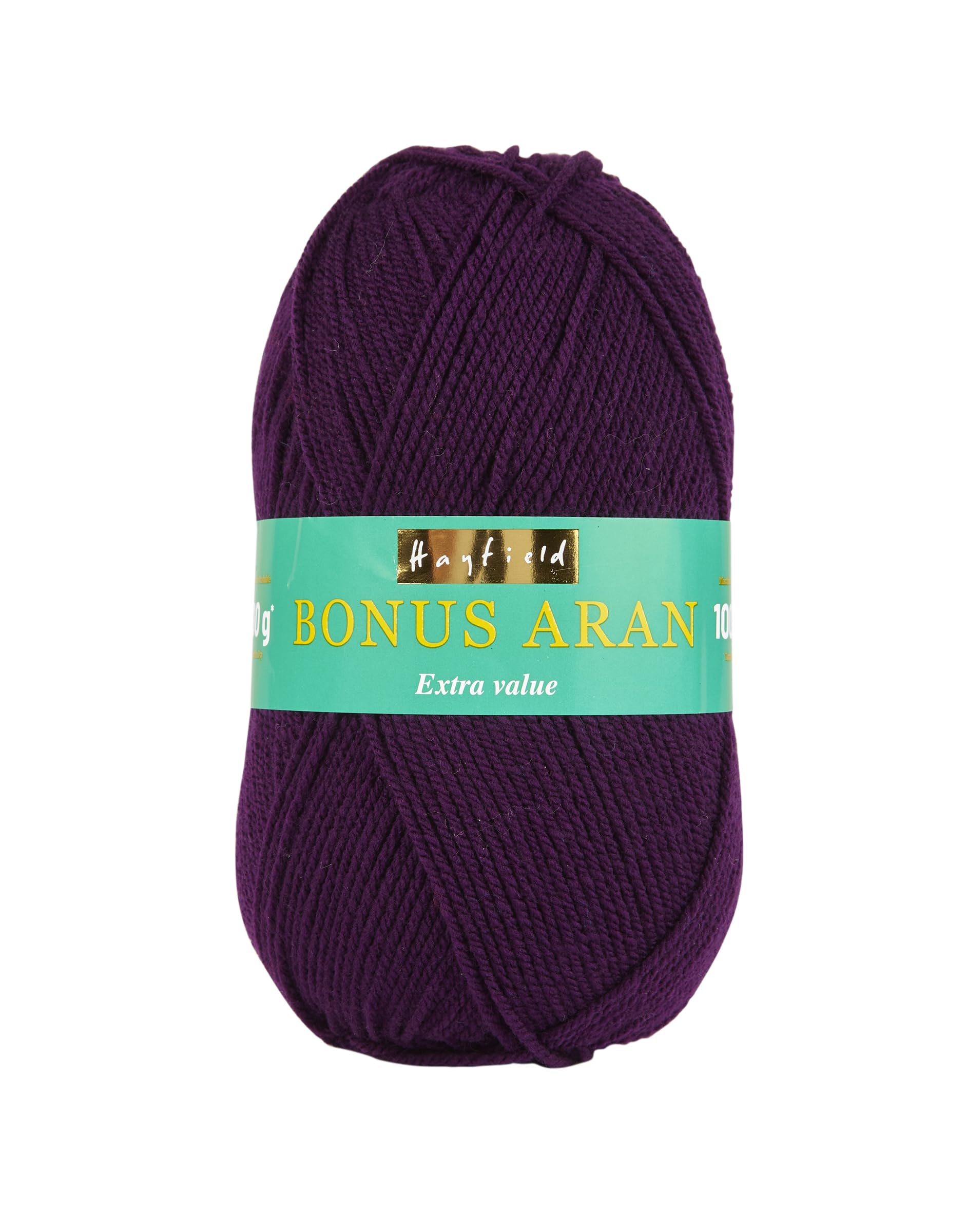 Sirdar Hayfield Bonus Aran Yarn, Purple (840), 100g