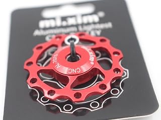 MIXIM NEW 11T Mountain Road Bike Rear Derailleur Shimano SRAM Jockey Wheel Pulley Red