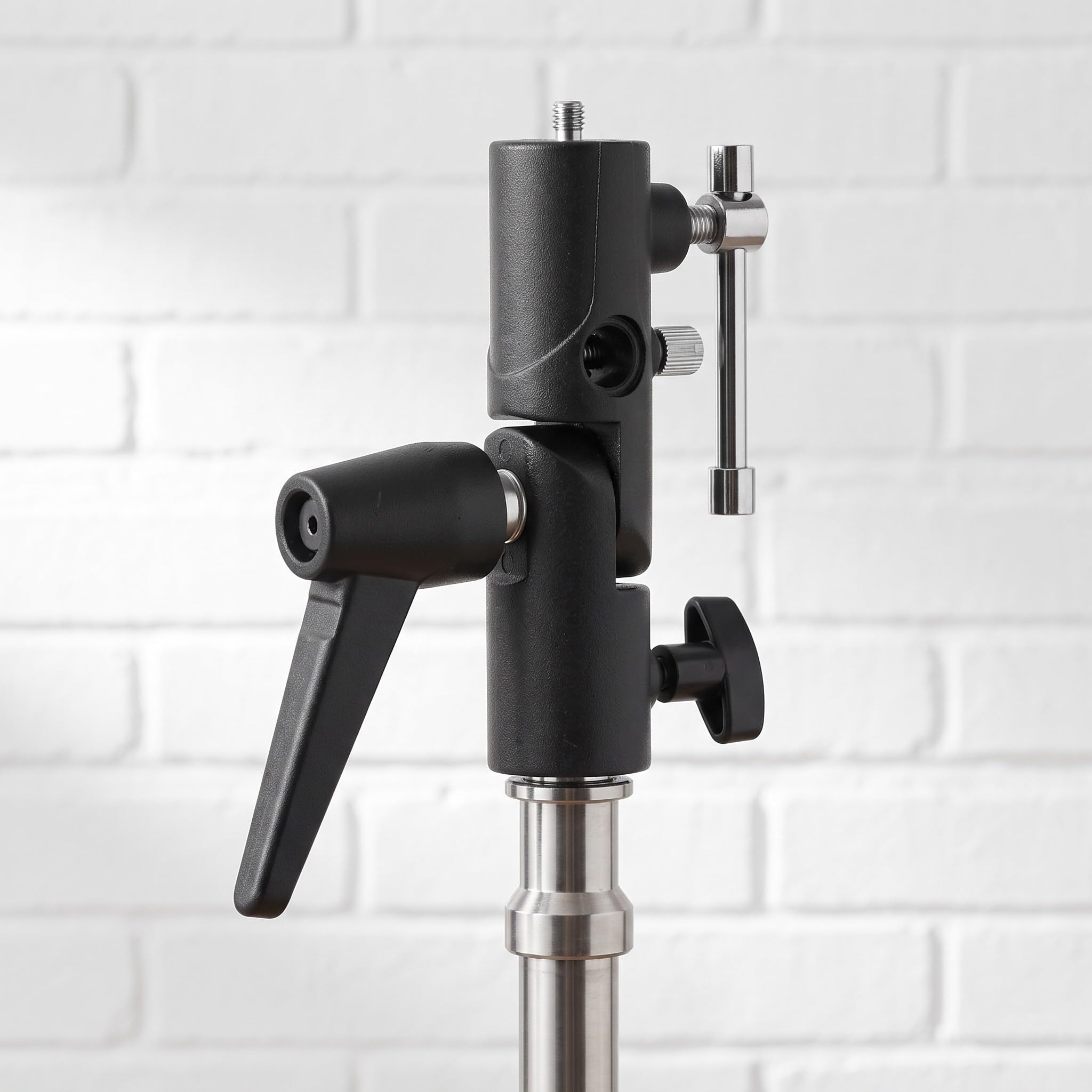 2 supporti per flash da fotocamera, design girevole a 160°