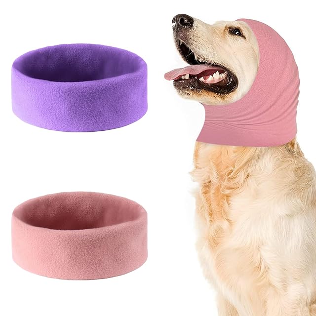 TRKETK 2 Piezas Orejeras de Aseo para Perros Protección contra el Ruido