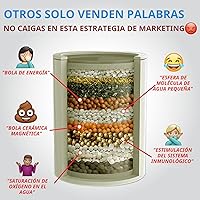 Vista 6 de weAQUA Filtro de ducha resistente NO BS – 99% de eliminación para agua dura, cloro, fluoruro, metales pesados, micro-vida, orgánicos y más