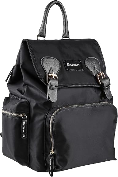 GZBABY Borsa per pannolini Zaino per passeggino,Borsa per fasciatoio per  neonato Borsa per mamma,Multifunzionale di grande capacità,Regalo per mamme  e papà con bambini (nero) : Amazon.it: Prima infanzia
