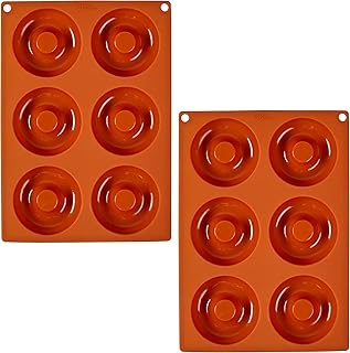 27 Dairy Free Pumpkin Dessert Recipes Perfect for Fall 104 Wilton Non-Stick Food-Grade Silicone Donut Pans, Baking Pans, Set of 2