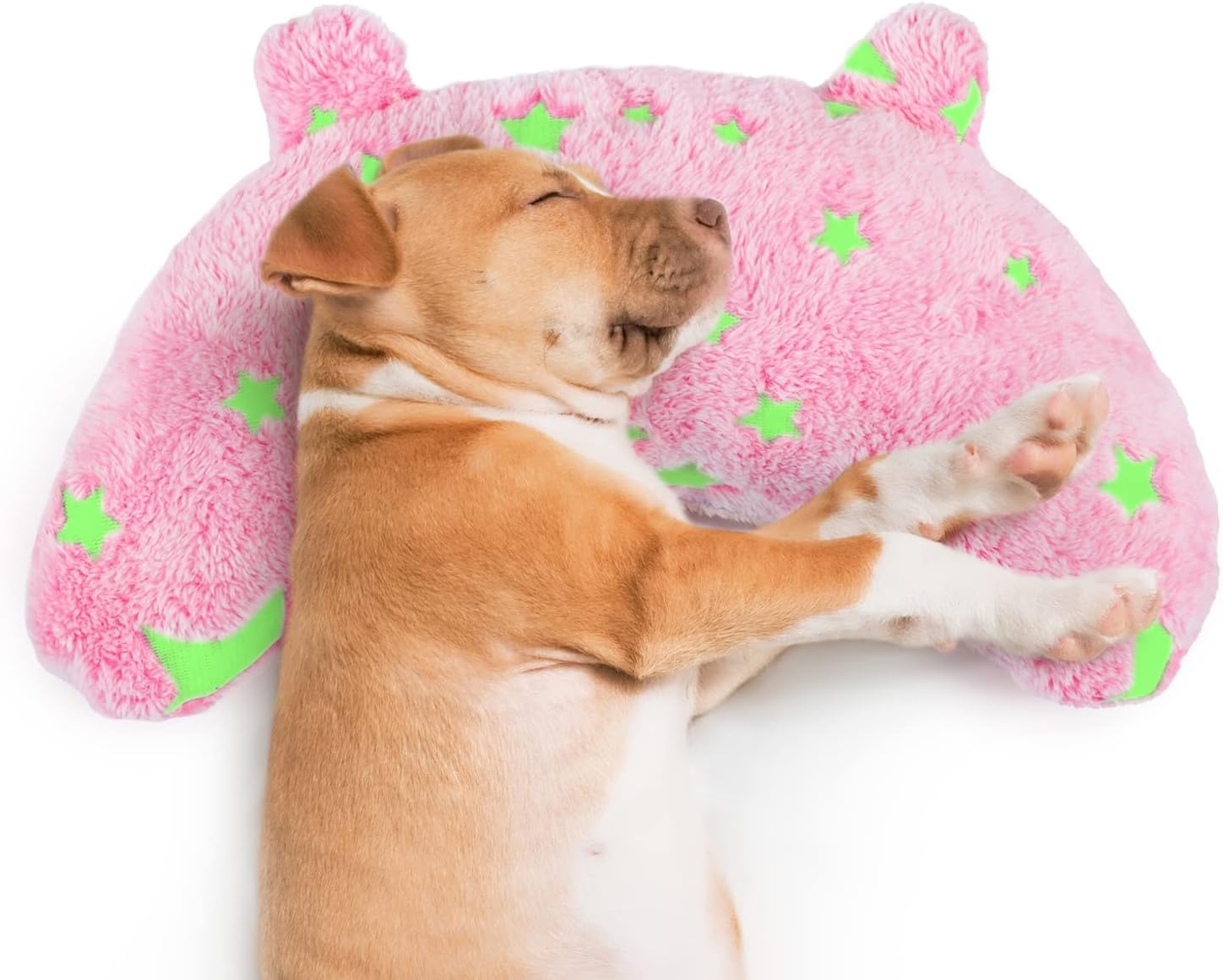 POMESEA Pet Pillow for Dogs, Glow in The Dark Soft Dog