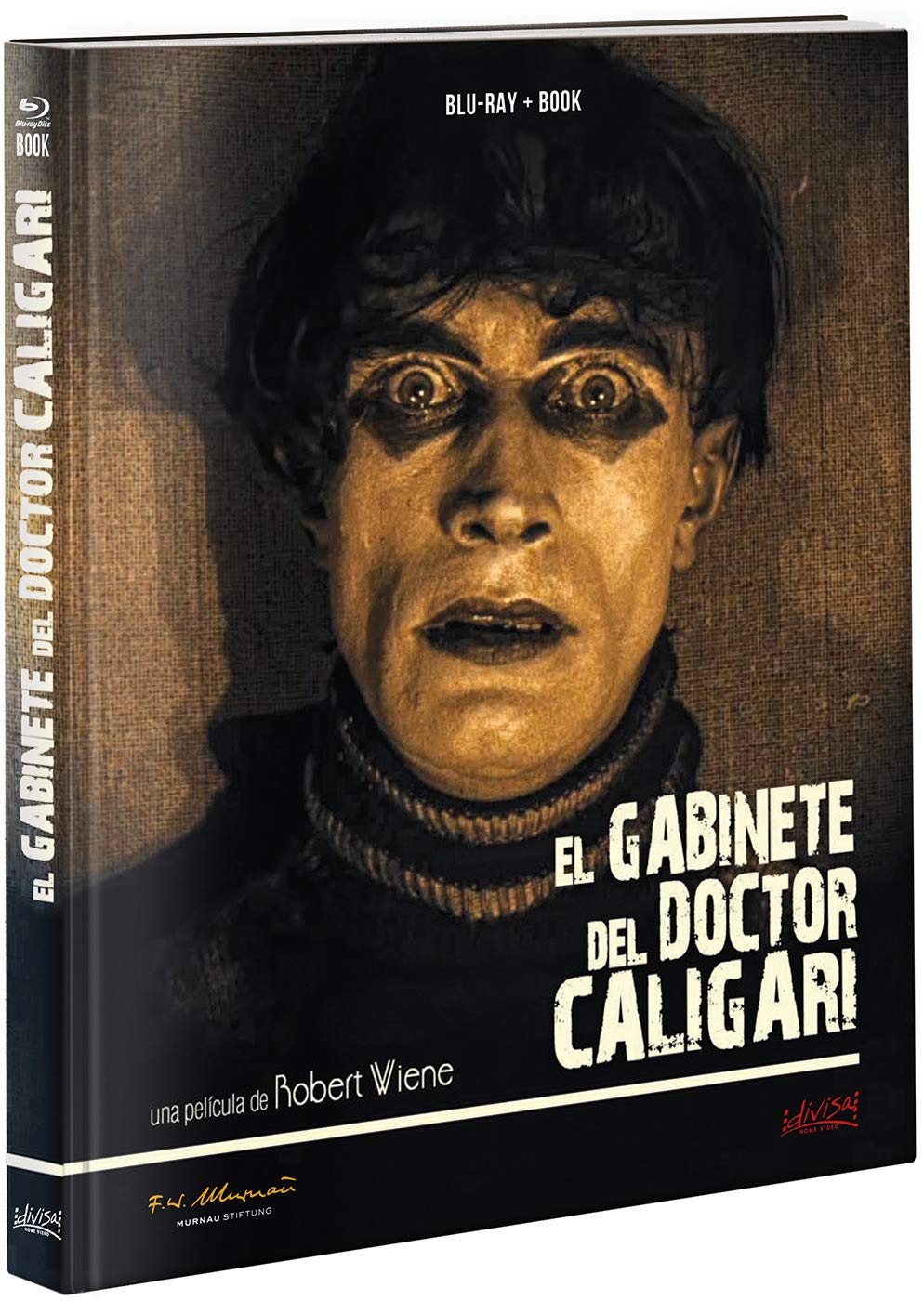 Blu-ray Le Cabinet du docteur Caligari afin de redécouvrir les origines du cinéma d'horreur