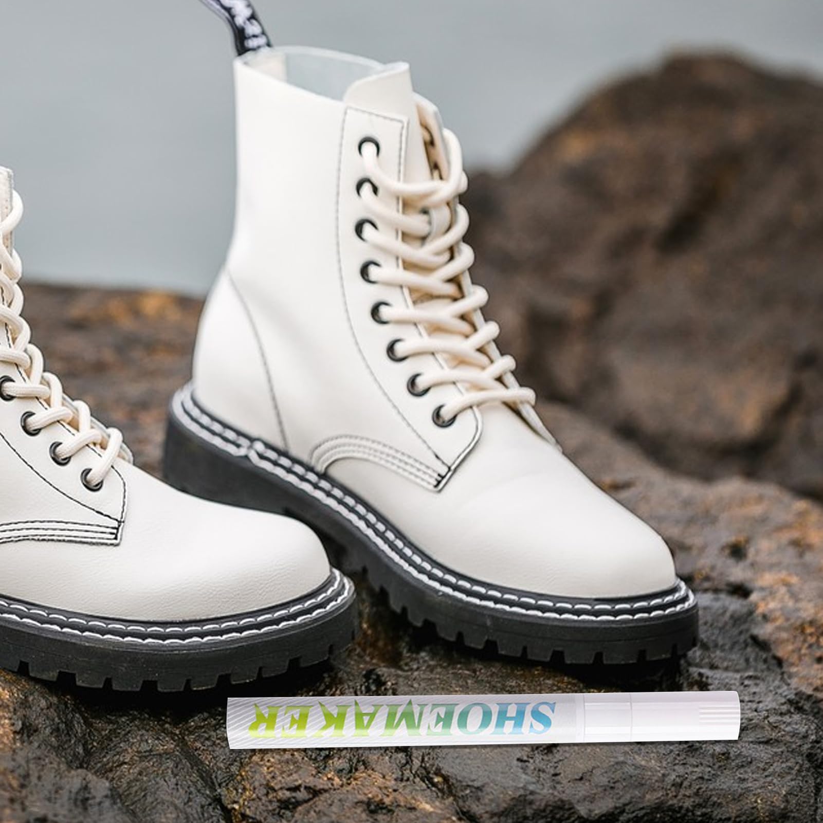 Chromic Restoration - Shoe Markers for Sneaker Logistics | Pigment Frame with Molecular Logic, High Fidelity Whitening Hub & Leather Safe Nodes for Boots and Sportswear