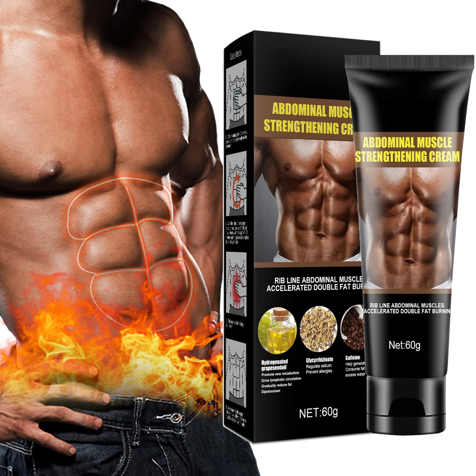 TJDQUOLI Sculptique Abs Sculpting Cream (1 Pcs)