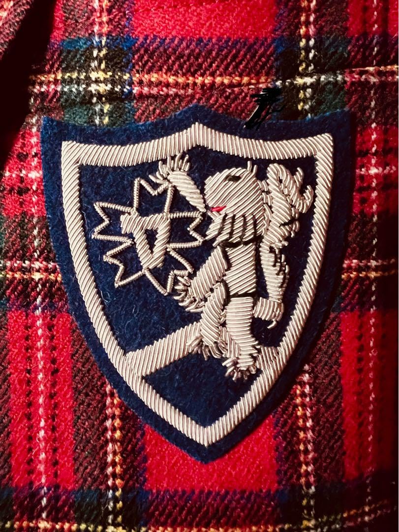Amazon.co.jp: VAN JACKETブレザーエンブレム桜獅子V silverモール刺繍