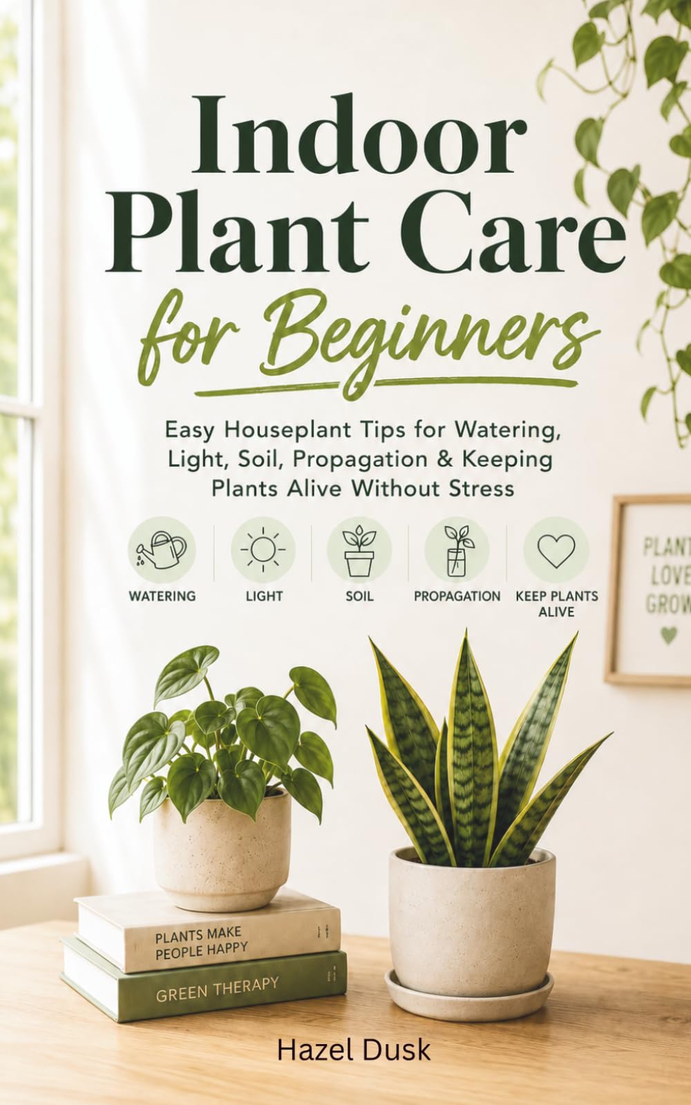 Indoor Plant Care for Beginners: Easy Houseplant Tips for Watering, Light, Soil, Propagation & Keeping Plants Alive Without Stress