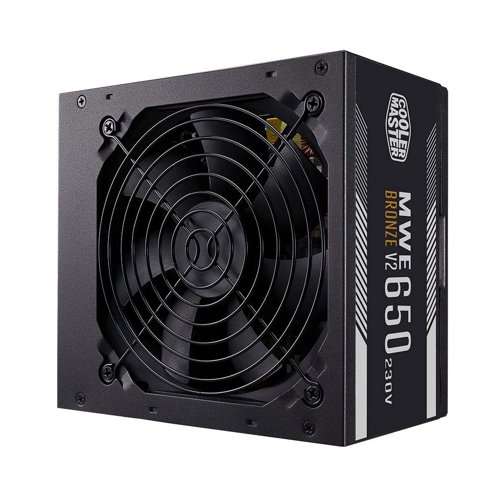 Cooler Master Mwe 650 Bronze 230V V2, Alimentatore Spina Eu, 80 Plus Bronze, Ventola Hdb Con Controllo Termico, Convertitore DC-DC + Llc Con Linea Singola +12V - 4