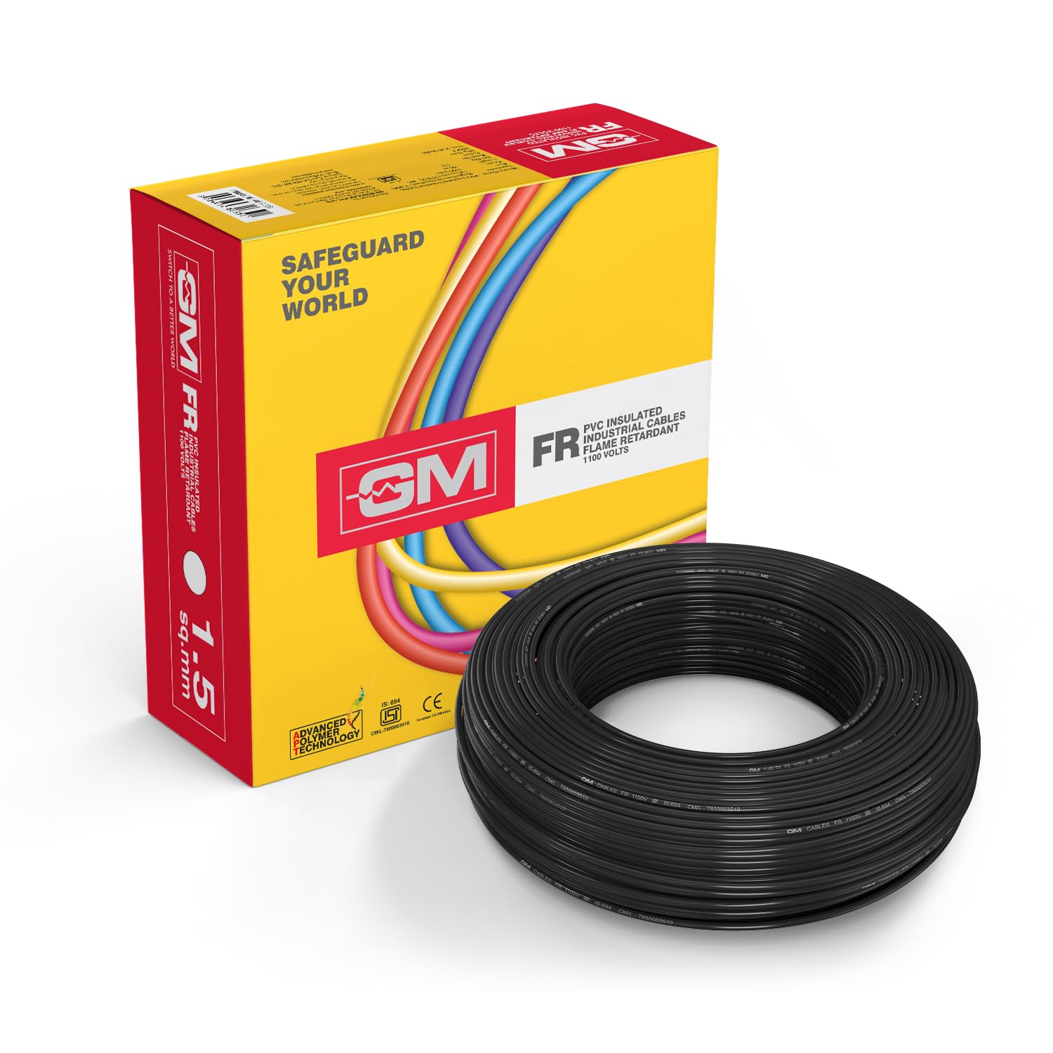 Flame Retardant Copper Wire - 90m GM Cable -1