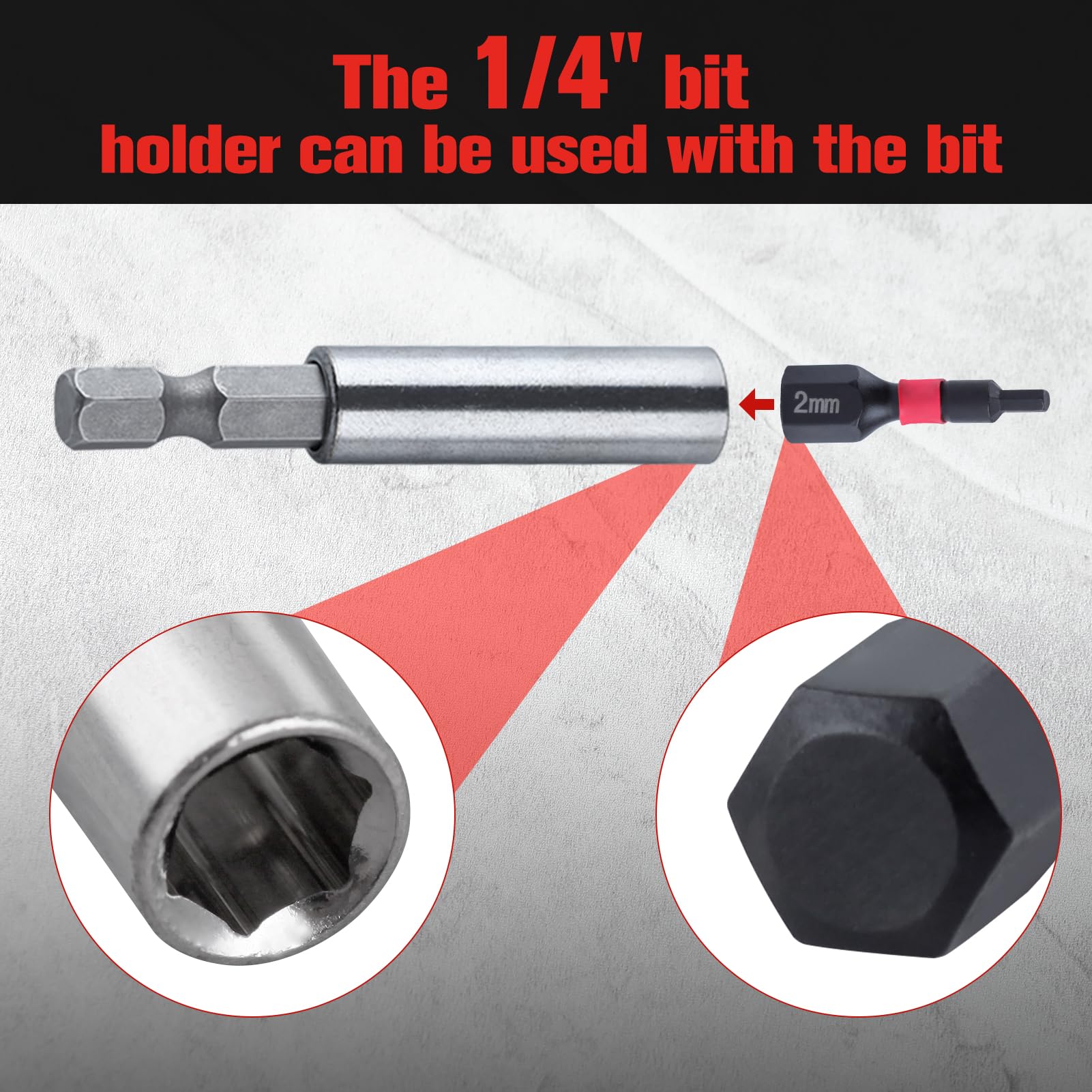 Amazon | LEONTOOL 六角レンチ ビット 20個 六角レンチドリル