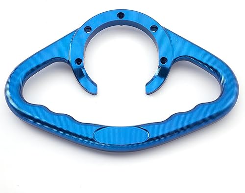 Miniatura 5 de Mango de pasajero CNC para motocicleta, mango de tanque compatible con Kawasaki ZX-6R Z1000 07-17, ZX-10R ZX-14R VERSYS 650 ER6N ER6F 06-17, Z750