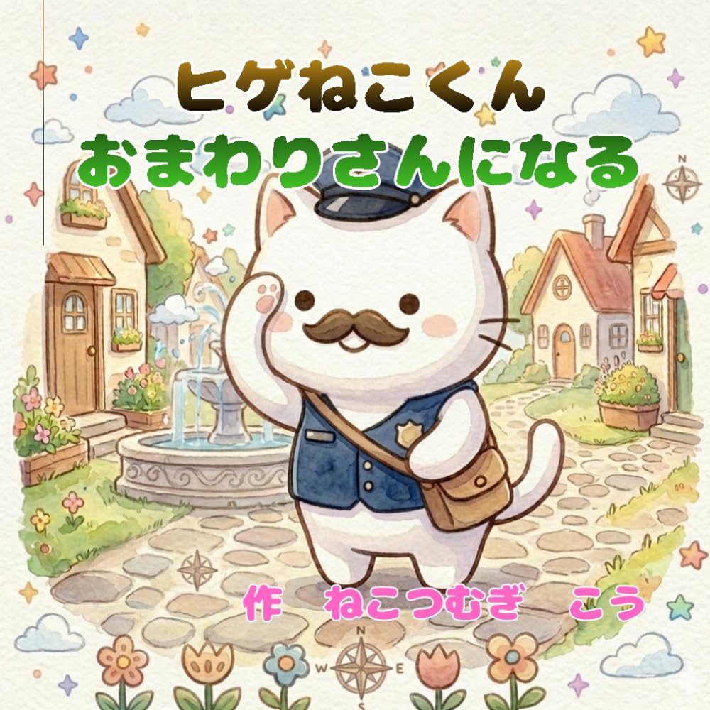 ヒゲねこくんおまわりさんになる: (子供向け絵本）
