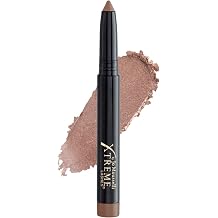 Xtreme Lashes GlideShadow Long Lasting Eyeshadow Stick, Bronze, Satin Finish, Lightweight Cream to Powder Eye Makeup, No Fallout, Lash Extension Safe, Built-in Sharpener