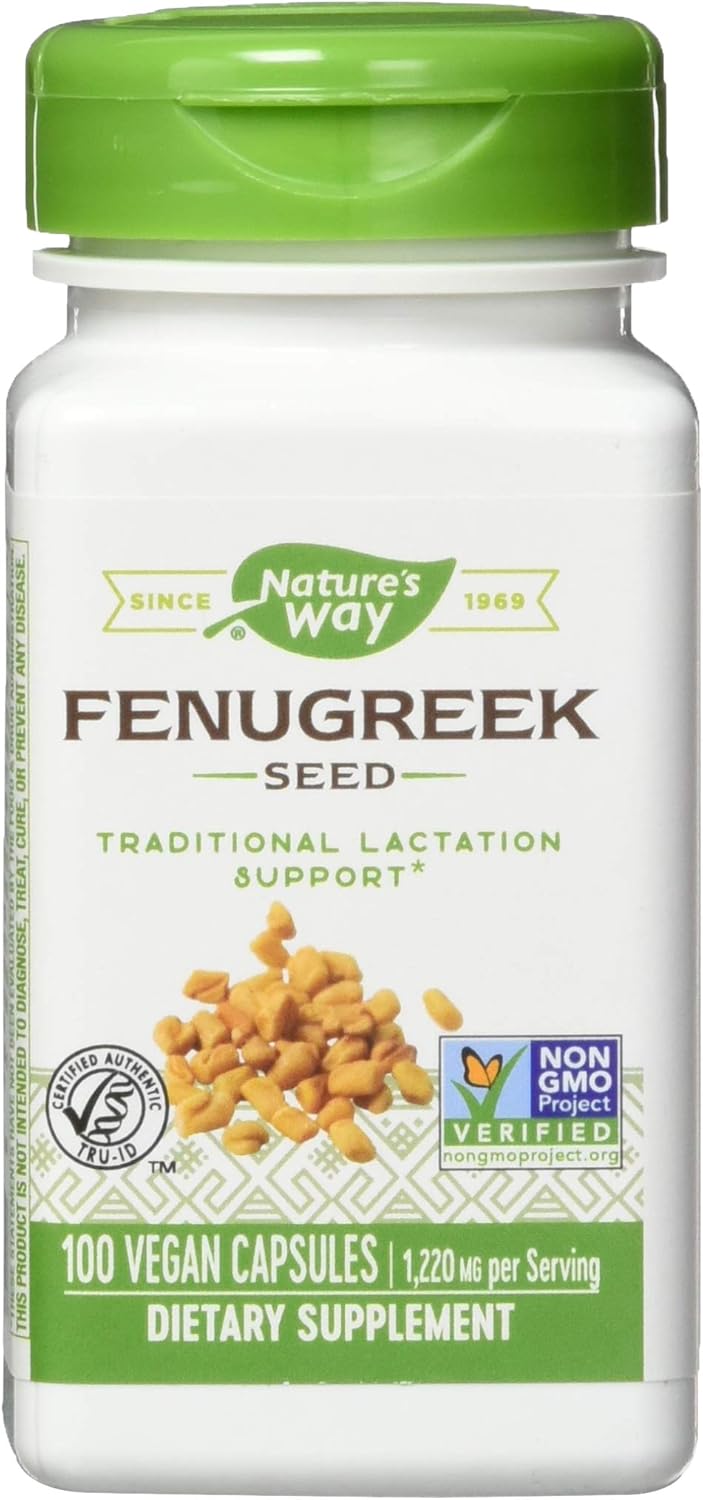 Nature's Way Nature's Way Fenugreek Seed, 1,220 Mg Per