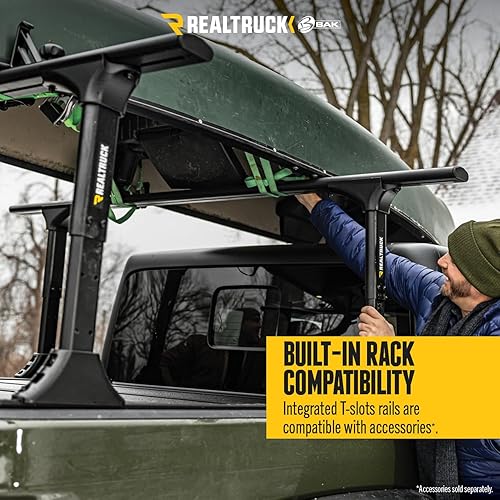 Miniatura 18 de RealTruck BAK Revolver X4s Hard Rolling Truck Bed Tonneau Cover 80214 Fits 2009 - 2023 Dodge Ram 1500, 2010-21 2500/3500 8' Bed (96.3")