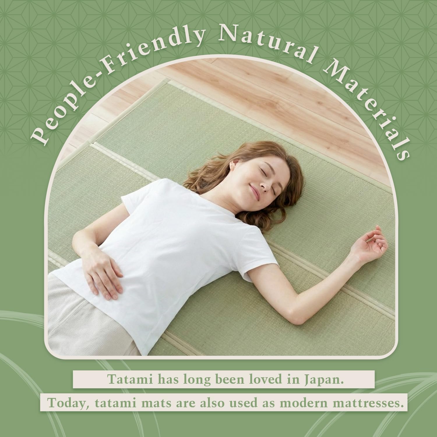 Tatami Mat – Foldable Japanese Tatami Mat Igusa Mattress, Rush