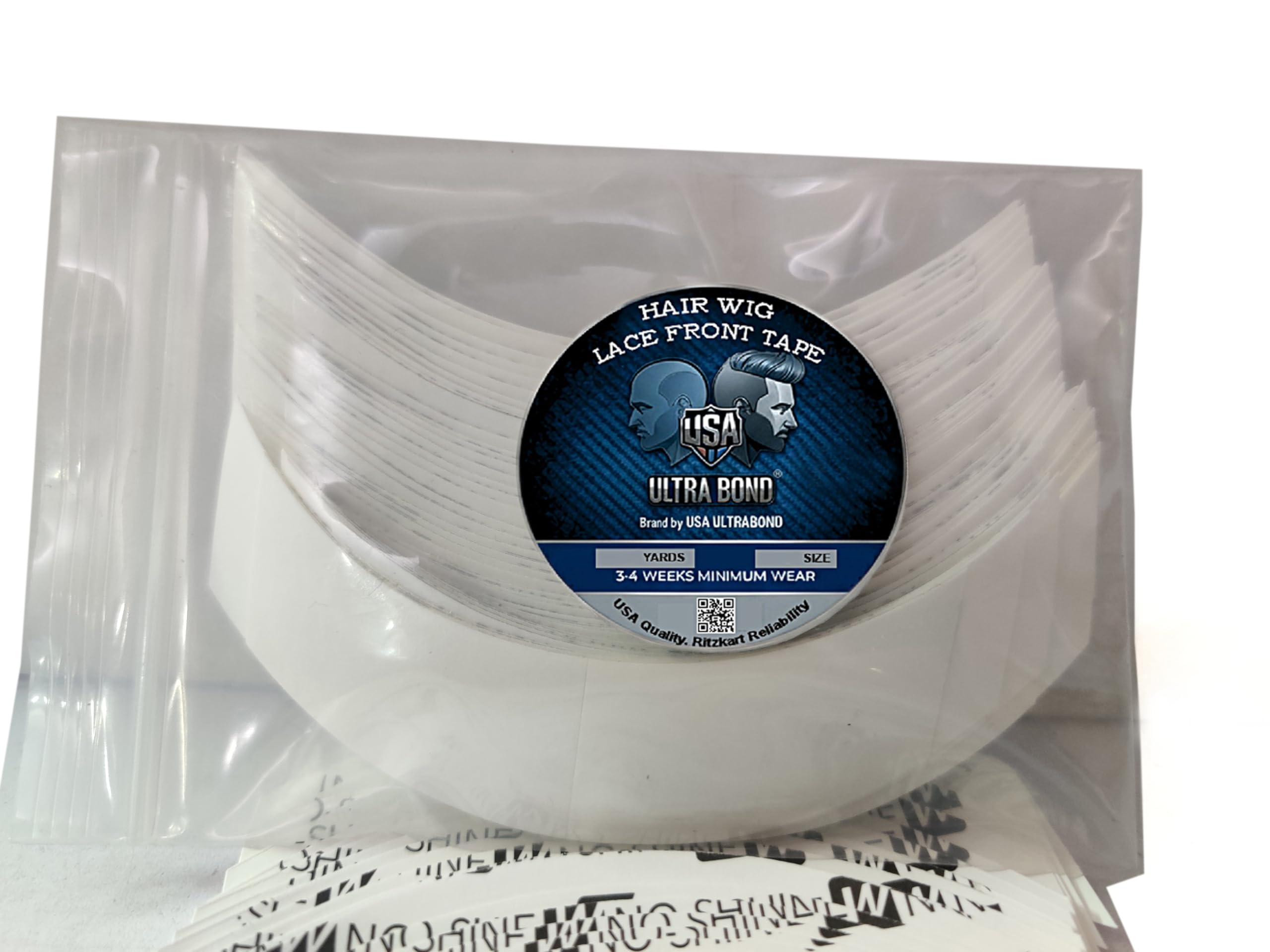 Ritzkart Ultrabond CC Type 36 Pc Lace Front Shine-Free Hair Tape – USA Model Extra Grip Waterproof Adhesive for Wigs & Hair Systems 2–3 Week Hold Skin-Safe & Easy to Use-image-32