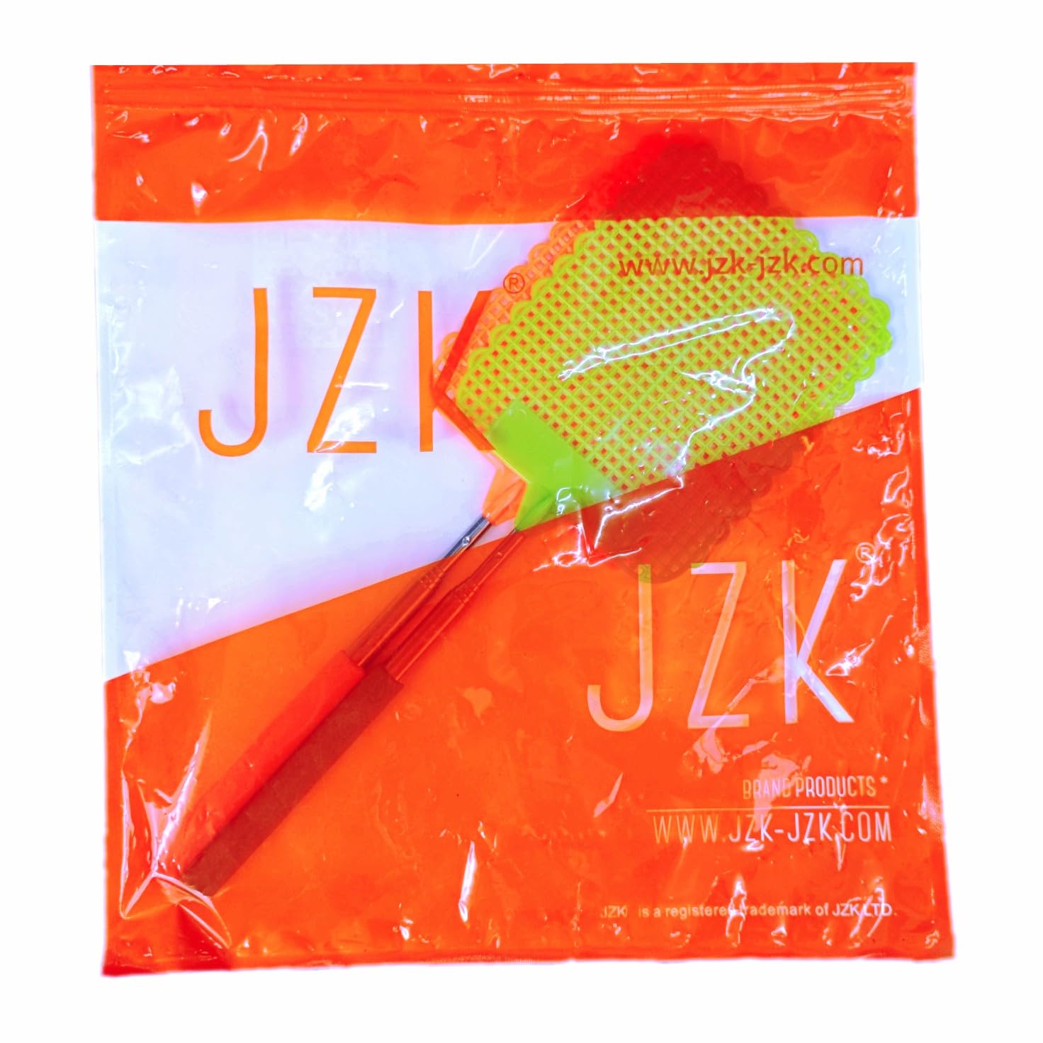 JZK 2x Scacciamosche telescopiche estensibili con manico lungo, plastica racchetta a mano per mosche acchiappa-mosche manuale per interni ed esterni, scaccia insetti per vespe/insetti