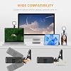 Coverzone Cell Phone Fill Light, Mini Portable Dimmable High Brightness Fill Light For Live Broadcast Selfie Light Panel, Phone and Notebook Holder with Clamps, YouTuber Broadcaster Light AY-49