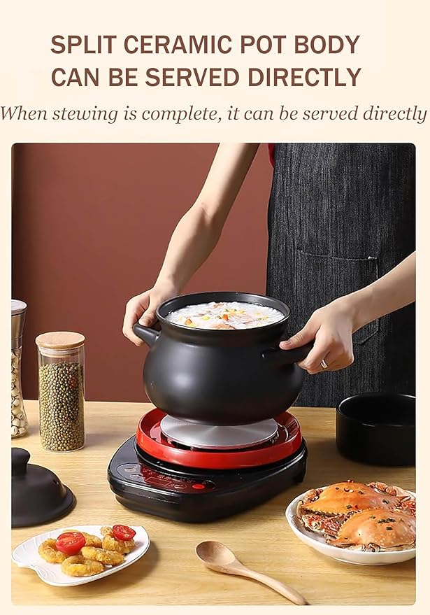 Olla Eléctrica para Hierbas Chinas, 3L, con Función de Mantenimiento de Calor miniatura 4