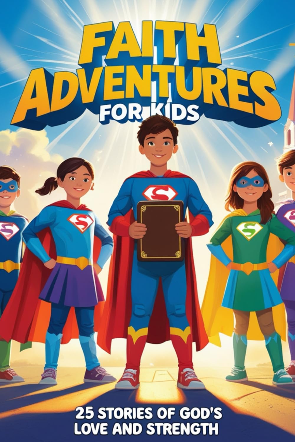 Faith Adventures For Kids: 25 Short Stories of God's Love and Strength