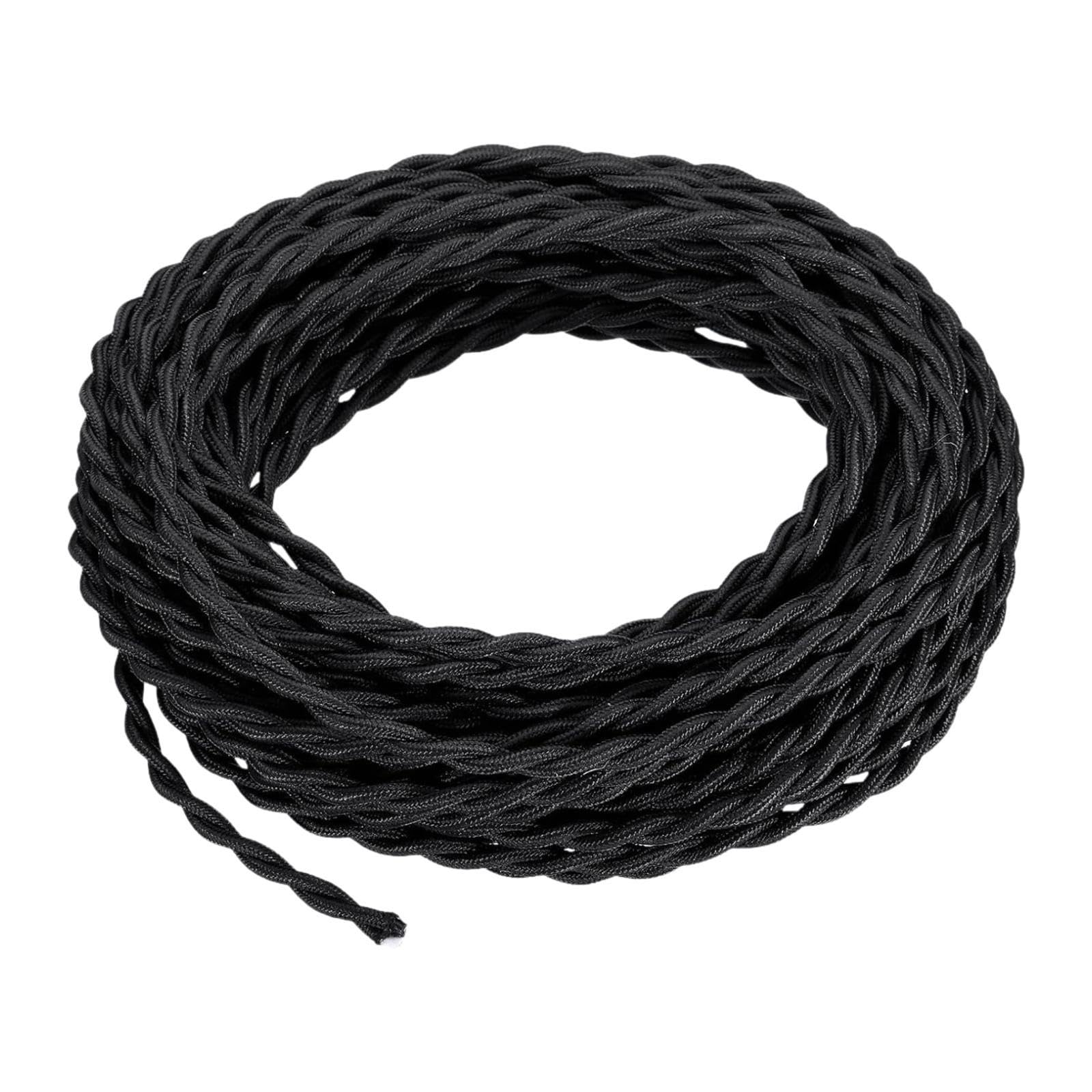 MERISHOPP®Pendant Light Cord Retro 5M DIY Lamp Cable for Living Room Bedroom Black|Home & Garden | Lighting Parts & Accessories|1 Pendant Light Cord(5m)-image-7
