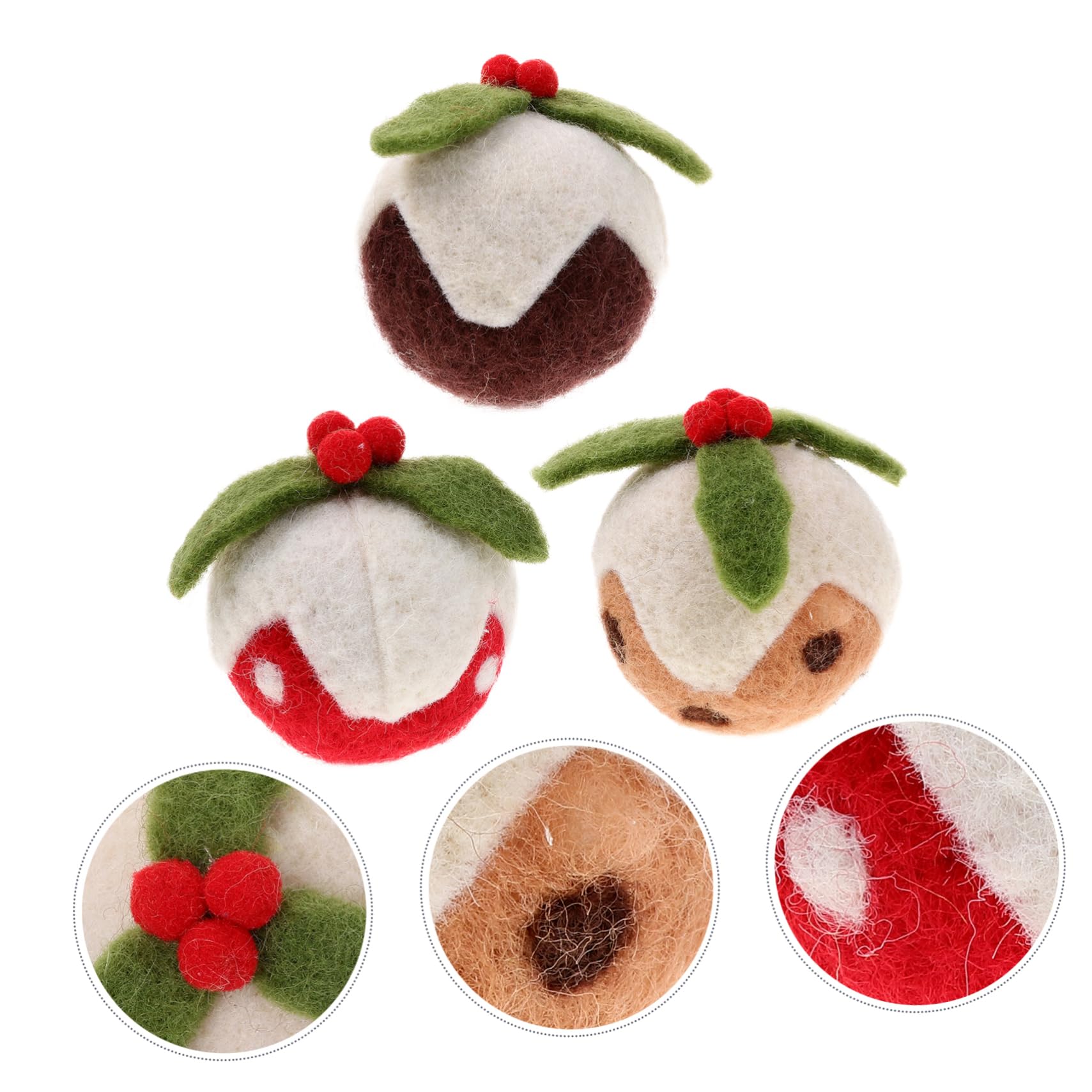Happyyami 9stücke Interaktive Katzenspielzeuge Aus Wolle Weihnachts-kratzbälle Für Katzen Lustige Und Unterhaltsame Spielzeuge Für Aktive Haustiere Für Weihnachtszeit