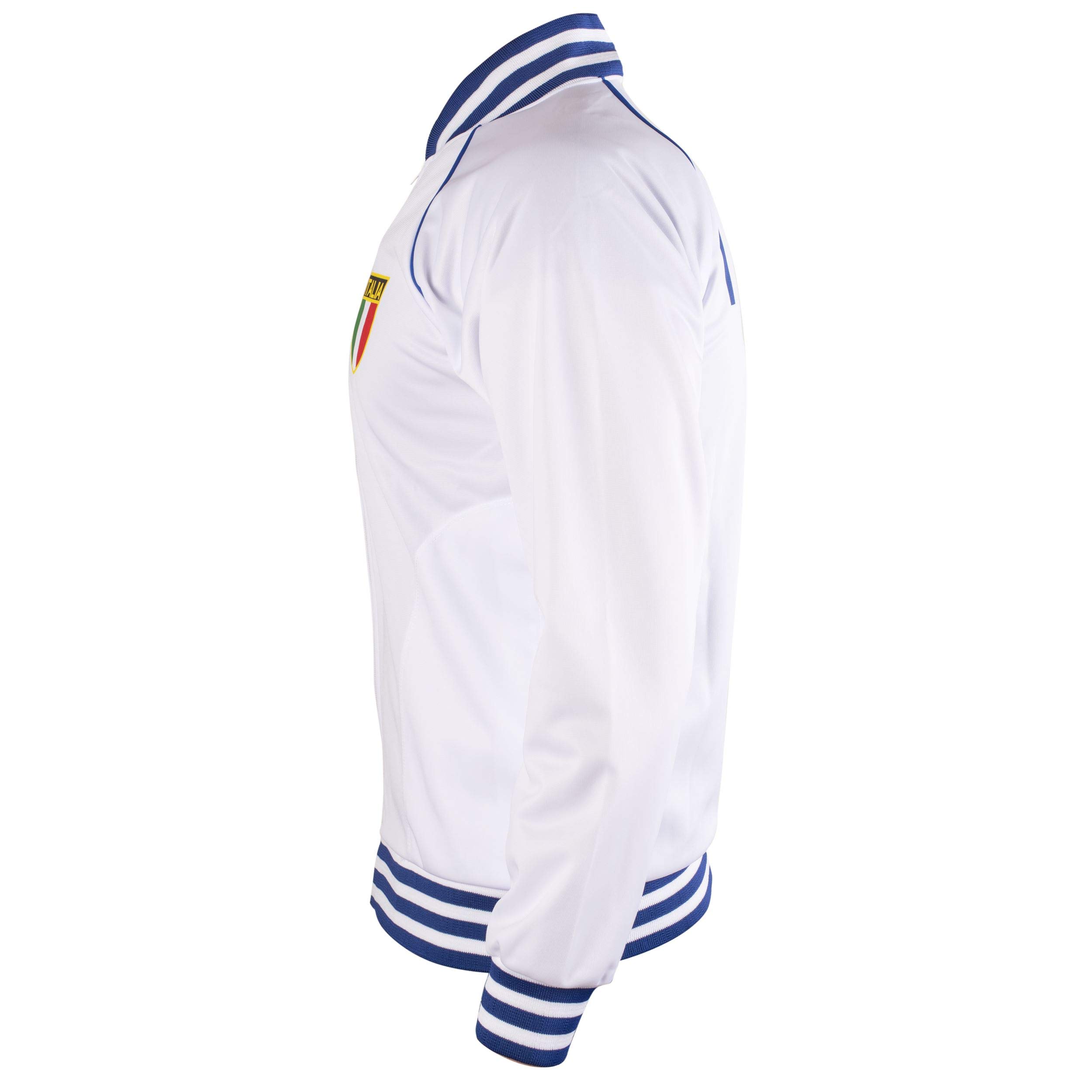Italie/Italia Veste Retro Football Survêtement Veste Zippée Hommes