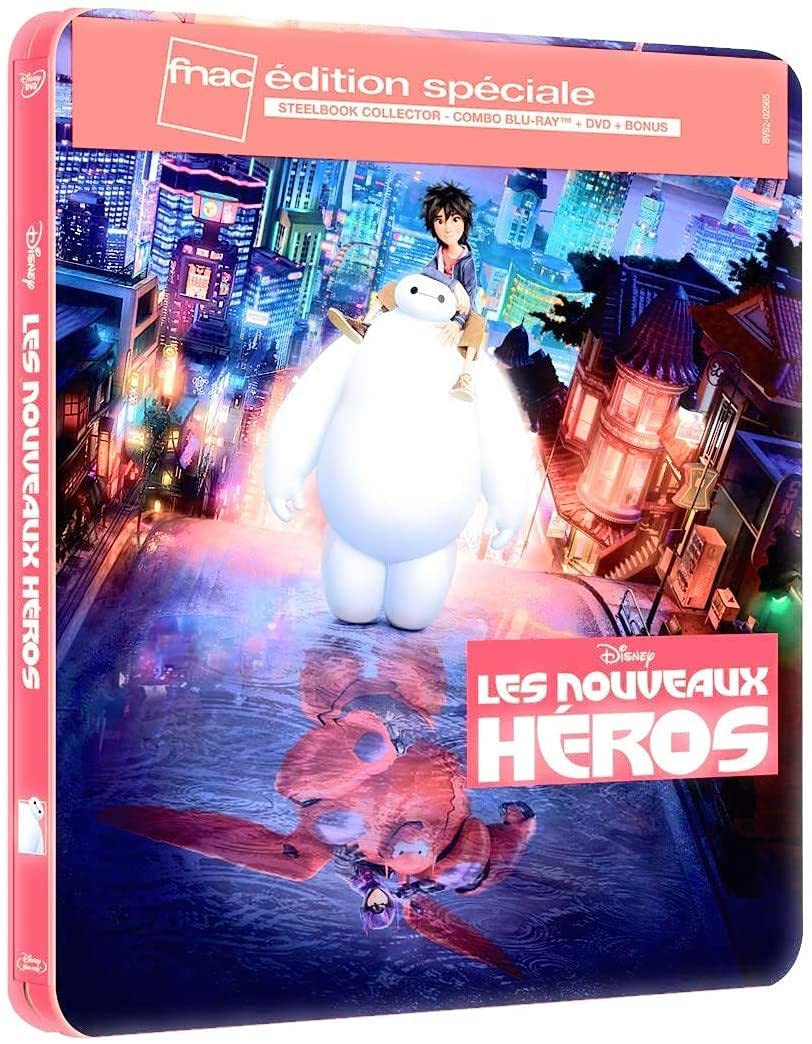 Les nouveaux héros steelbook édition Fnac
