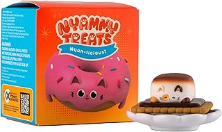 Mighty Jaxx Nyan-licious by Nyammy Treats | Blind Box Toy Collectible Figurines | One Pack - Contains One Random Figure