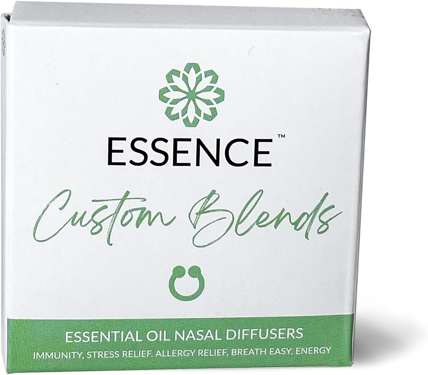 HONÉ Essence Nasal Diffuser | Essential Oil Ring | Silicone Nose Inhaler Bundle Pack (Custom Blends)