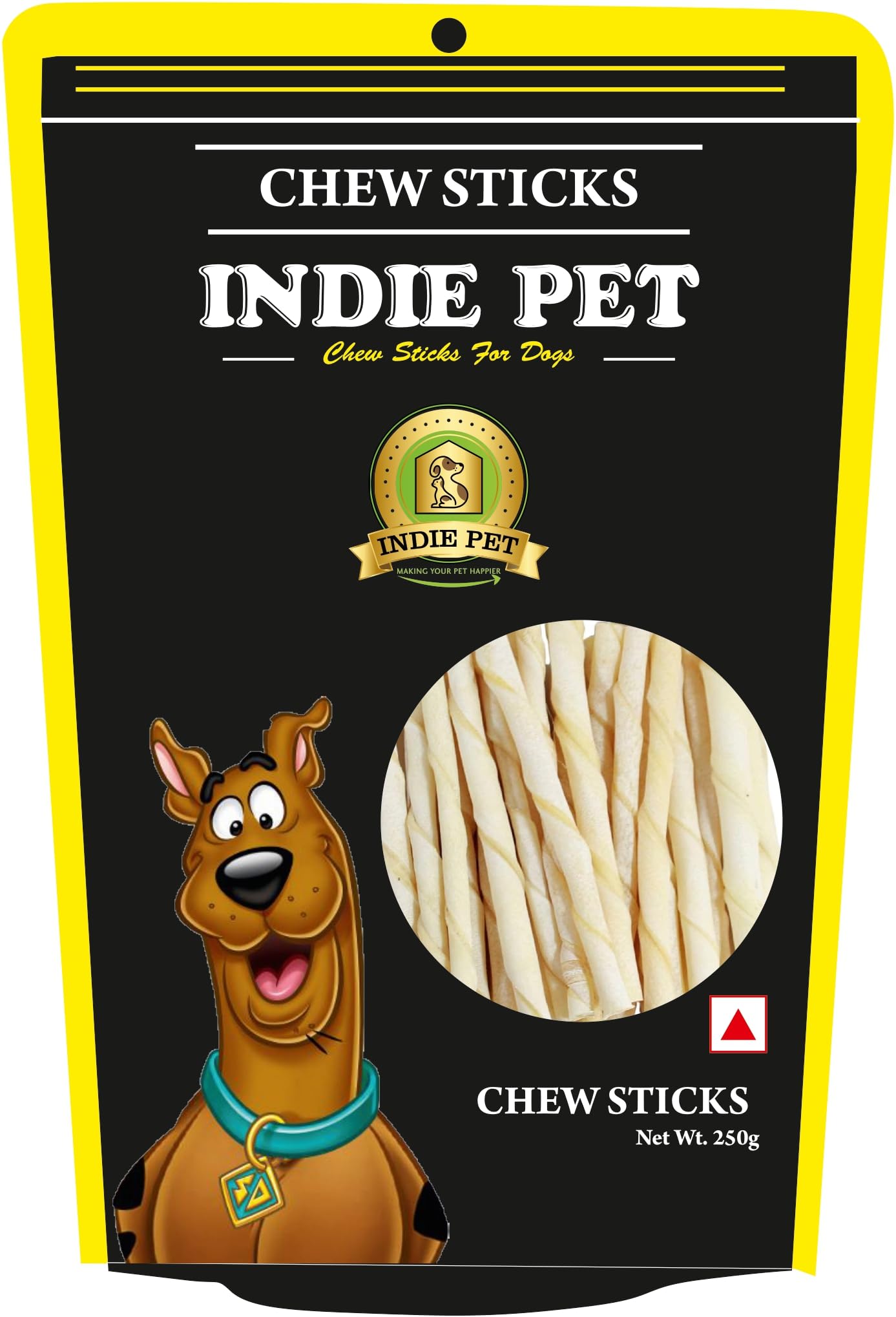 INDIE PET Chew Stick Treats for Dogs 250g Twisted Rawhide Chew Sticks for Dog Calcium Chew Sticks Rawhide Dog Treat Promote Dental Health (B0D92BYJ9P) Amazon Price History, Amazon Price Tracker