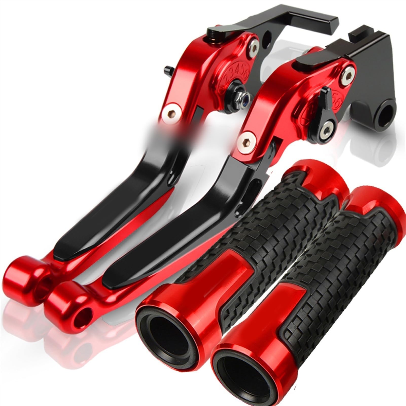 Moto Leva Del Freno Frizione Maniglia Manopole Regolabili Set Per CBR125R CBR 125R 125 R 2004 2005 2006 2007 2008 2009 2010