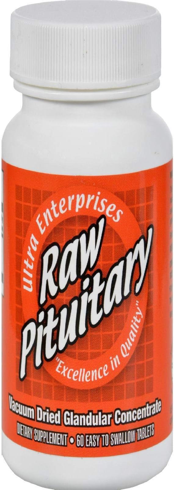 Ultra Glandulars Raw Pituitary Tablets, 60 Count