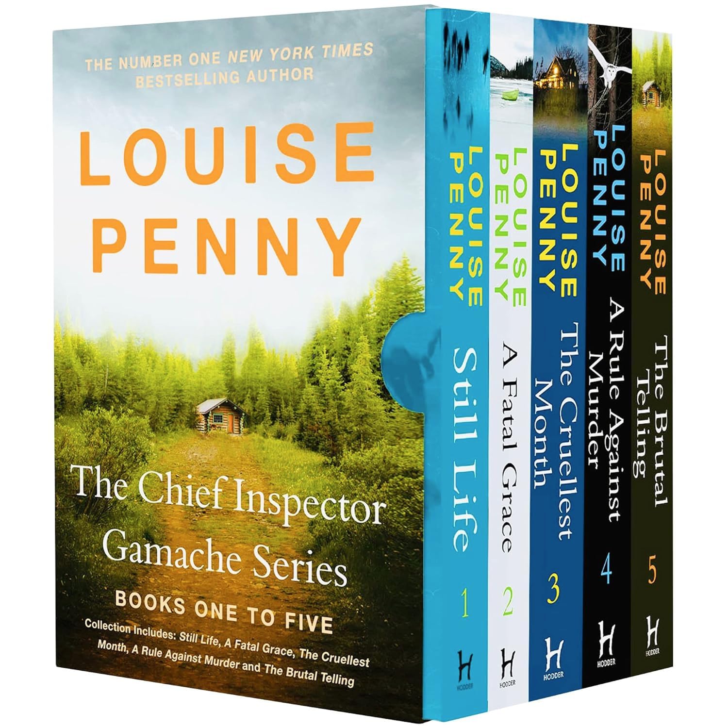Chief Inspector Gamache Book Series 1-5 Collection 5 Books Set