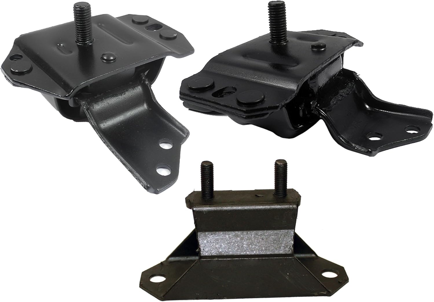Engine Motor and Transmission Mount 2784 2904 2905 3PCS 1996-1998 Compatible with Mustang 3.8L Set 1996 1997 1998