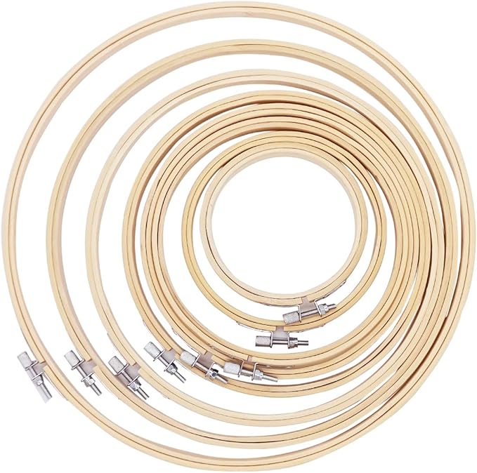 bambu wodden hoop set