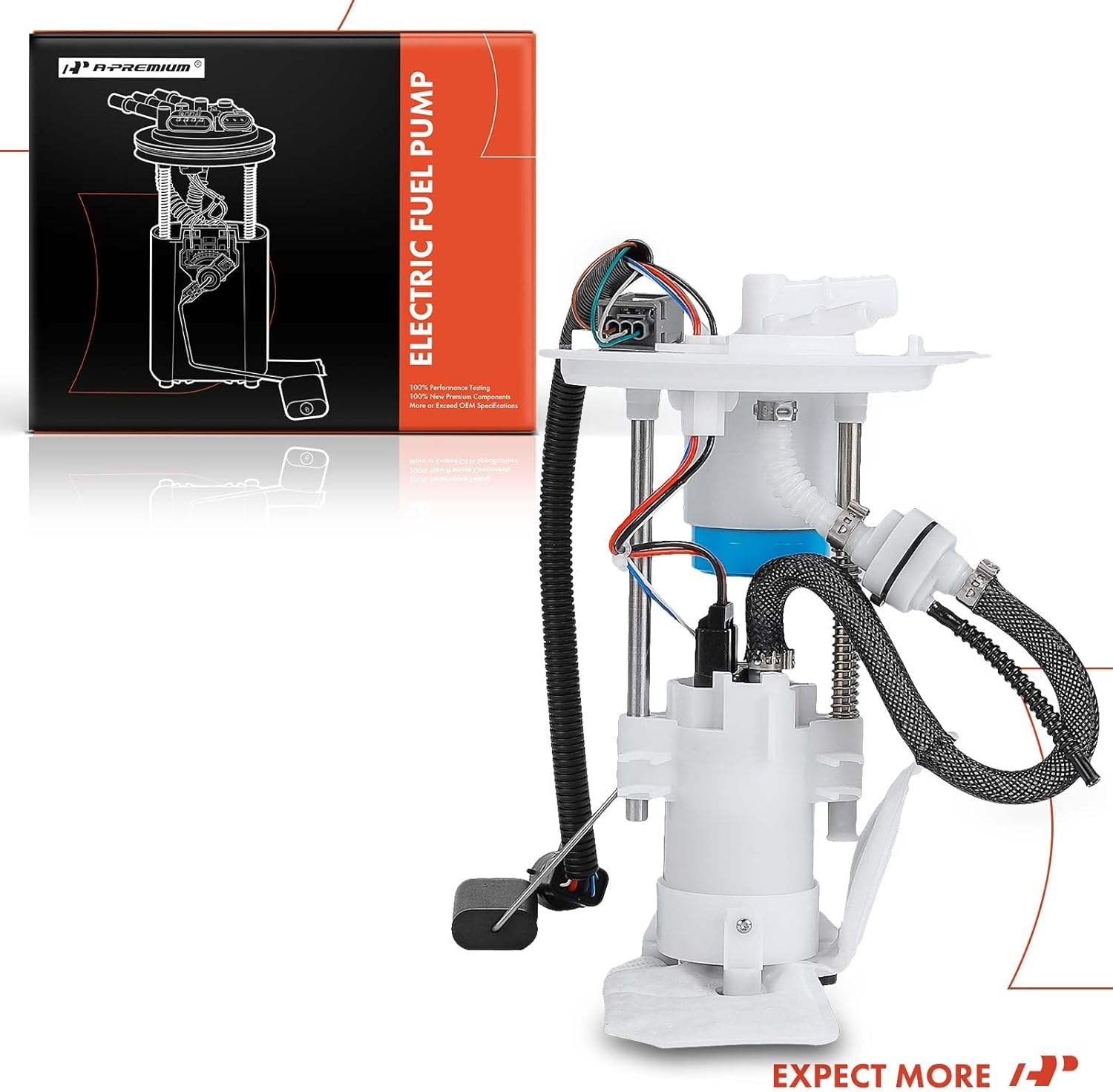 A-Premium Electric Fuel Pump Module Assembly with Sending Unit Compatible with Ford Explorer & Mercury Mountaineer, 2004 2005, V8 4.6L, Gas, Only Fit Built Before 07/18/2005