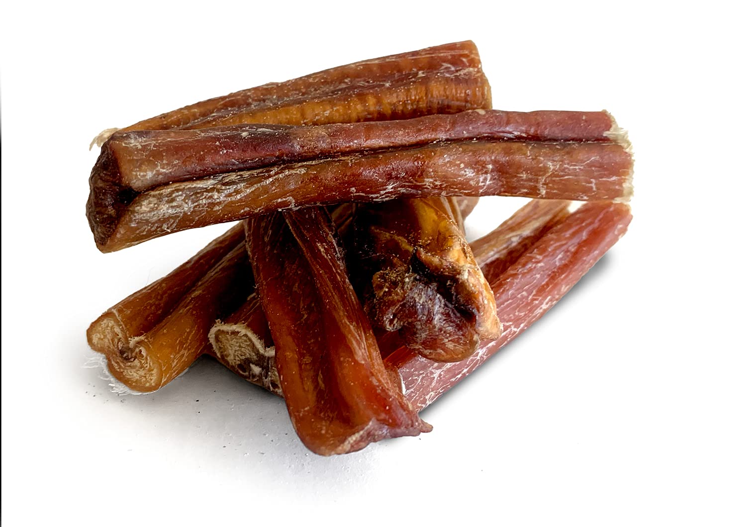 Canine Butcher Shop Bully Stick Bites Raised & Made in USA (2-4 inches), 1 lb, Odor Free, All-Natural Dog Chews, Treats