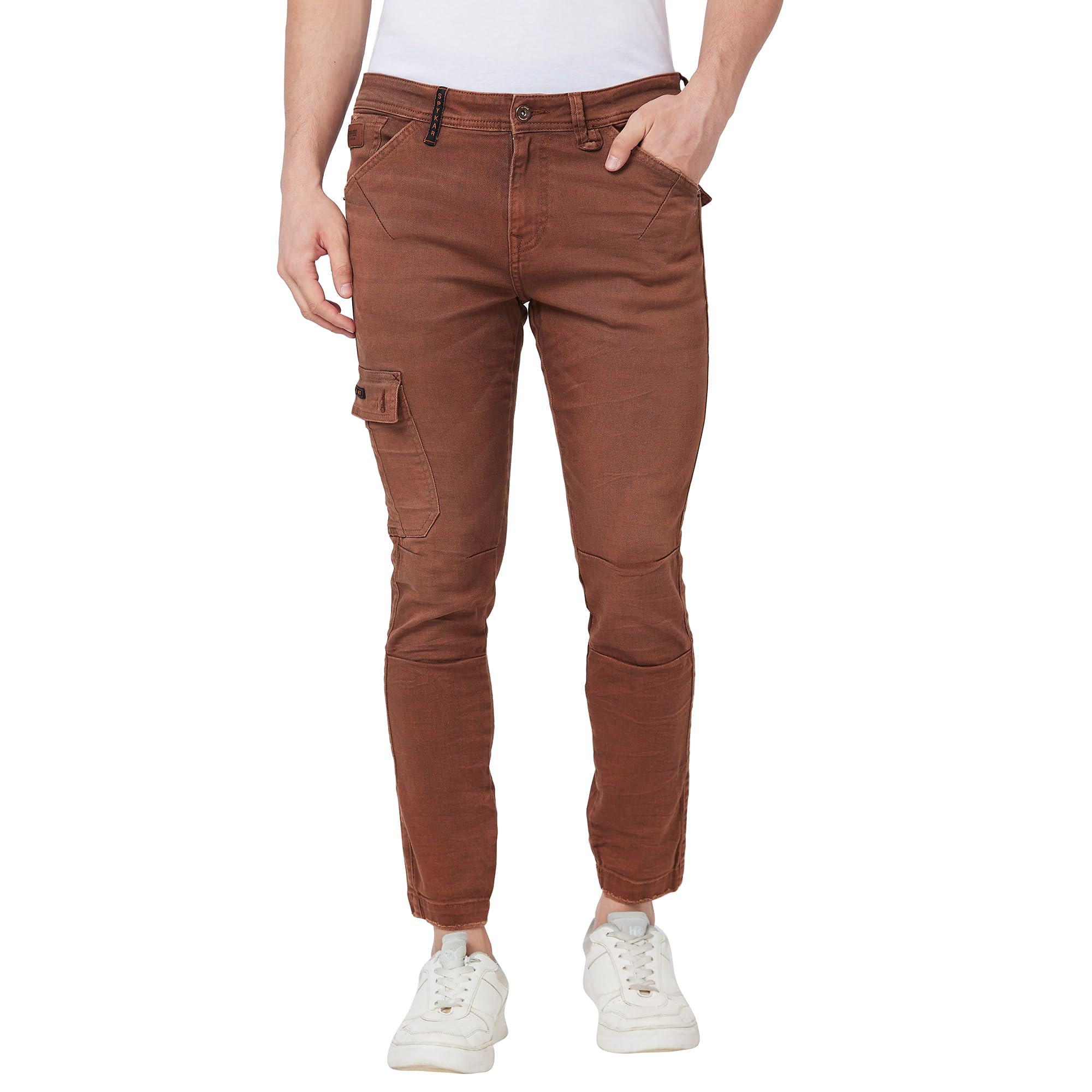 Mid Rise Regular Fit Blue Jeans for Men-image-35