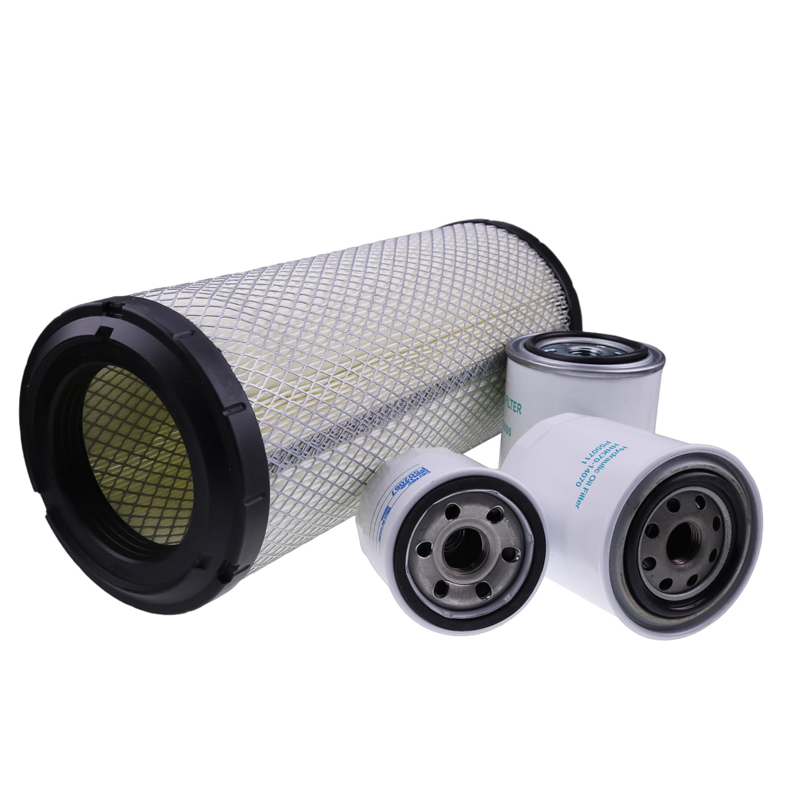 JZGRDN New Maintenance Filter Kit Compatible with Kubota RTV500 (77700-01818 S/N 19024)