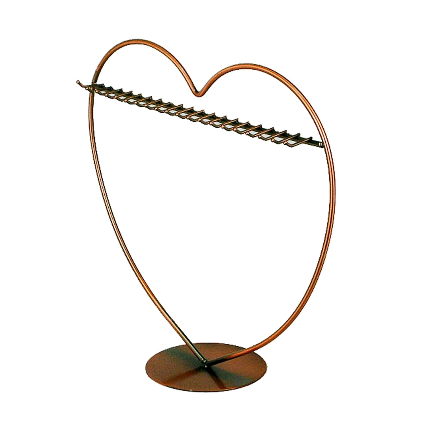 AMKO FA-004 Antique Style Earring Display – Retail Store Countertop Accessories – Sturdy Display Rack with Holes. Retail Displays