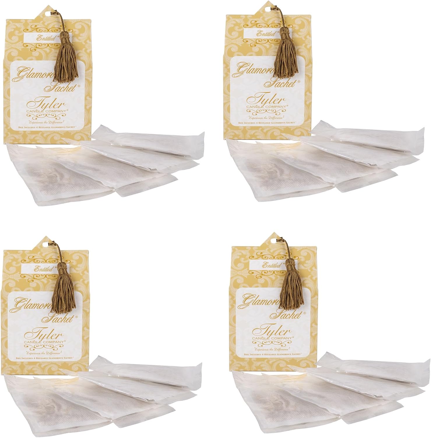 Sachet Aromático Pack 4 Tyler Candle Entitled