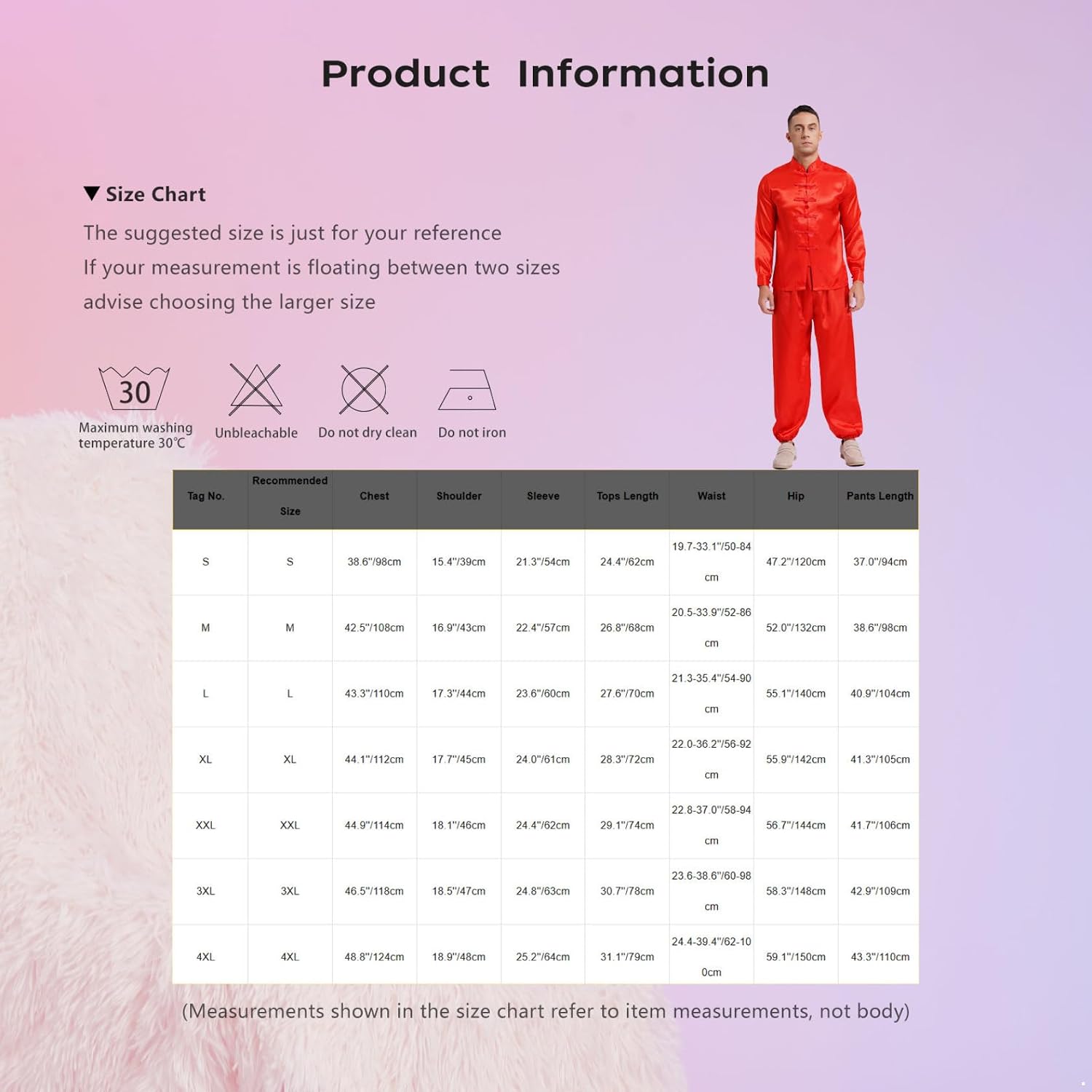 Jugaoge Men's Silk Tai Chi Uniforms Chinese Traditional Qi Gong Martial Arts Cloths Kung Fu Clothing
