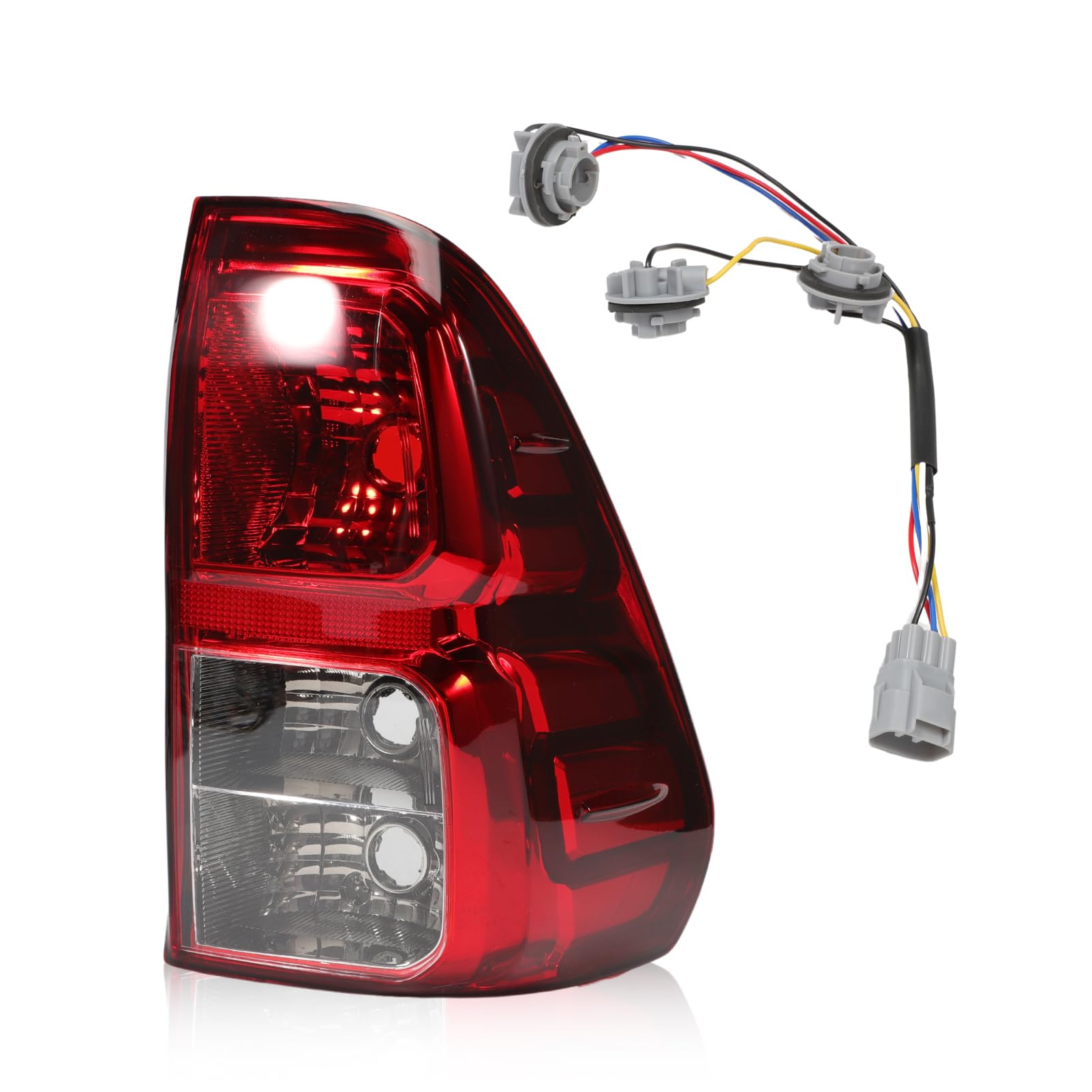 Piloto Trasero Derecha Toyota Hilux pick-up 2015-2018 Faro Trasero Exterior con arnés de cables foco Trasero