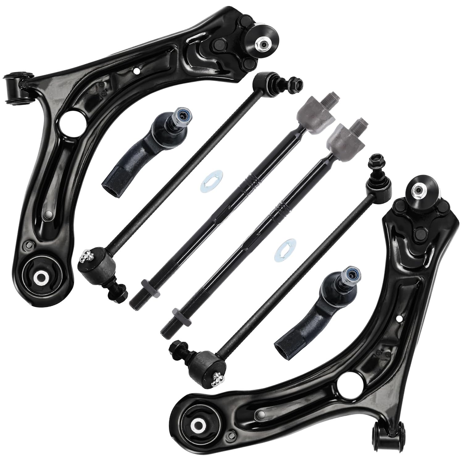 Detroit Axle - 8pc Front End Kit for 2012-2017 Volkswagen Beetle 2012-2016